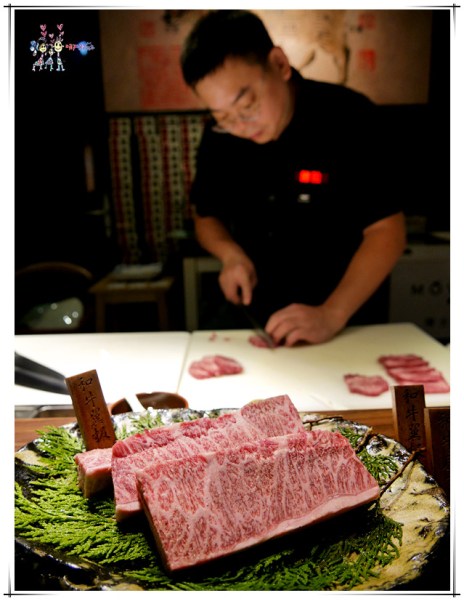 蘭亭極緻燒,和牛,澳洲和牛,日本和牛,翼板,頸長筋,台北美食,晴天小翊,line貼圖