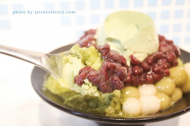 遇見ice to meet you 抹茶奶酪茶香濃、綿密入口即化!日式刨冰口感細緻。【捷運萬隆】 @J&A的旅行