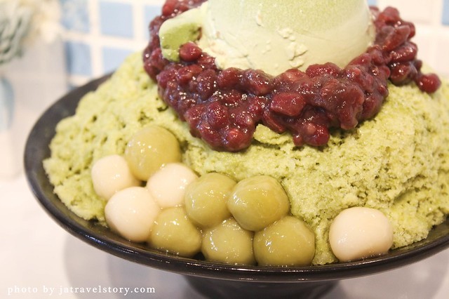 遇見ice to meet you 抹茶奶酪茶香濃、綿密入口即化!日式刨冰口感細緻。【捷運萬隆】 @J&A的旅行