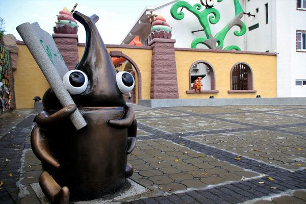 |嘉義新景點 中埔遊客中心 西拉雅國家風景區 猶如來到山中童話城堡 親子旅遊的好所在 新開幕免費入園|:【嘉義中埔景點】西拉雅國家風景區~中埔遊客中心,浪漫台三線山中童話城堡