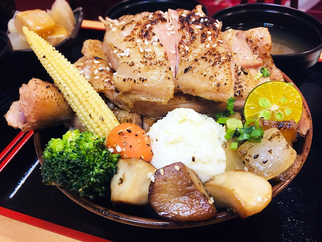 [台南美食] 炙丼家｜大口豪爽吃肉的大份量丼飯，免費加飯、加湯、打卡送小菜，就是要讓你平價吃到飽！