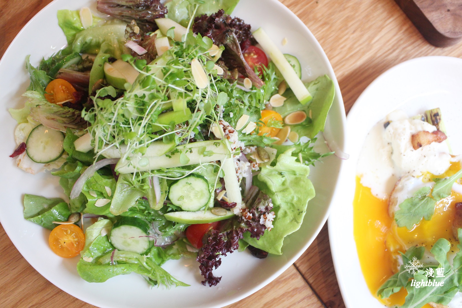 [ 中山站美食 ] 淺藍 × Buttermilk摩登美式餐廳～amba中山意舍酒店新餐廳，中山美式餐廳，必吃美國阿嬤炸雞