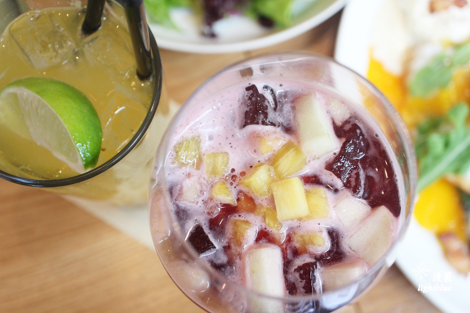 [ 中山站美食 ] 淺藍 × Buttermilk摩登美式餐廳～amba中山意舍酒店新餐廳，中山美式餐廳，必吃美國阿嬤炸雞