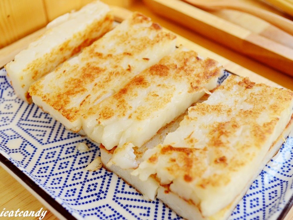 Good Luck 菜頭粿│文青風蘿蔔糕！日式風情攤位品嘗中式早點美味！