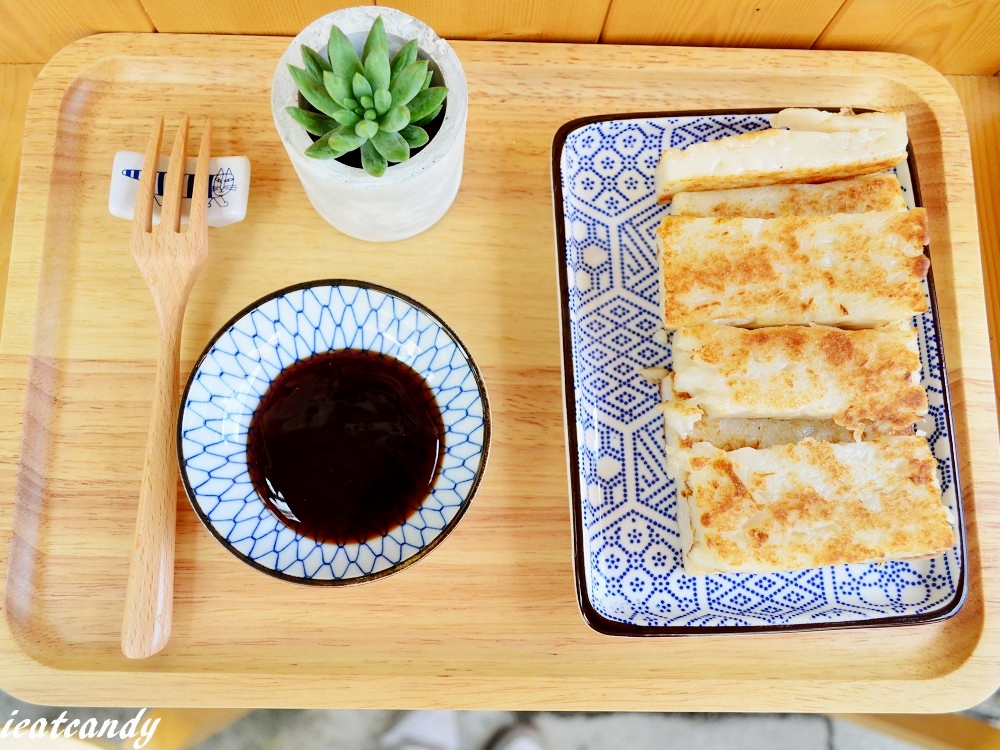Good Luck 菜頭粿│文青風蘿蔔糕！日式風情攤位品嘗中式早點美味！