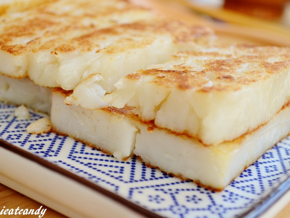 Good Luck 菜頭粿│文青風蘿蔔糕！日式風情攤位品嘗中式早點美味！