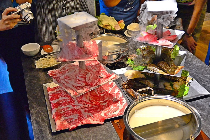 市府站,高級涮涮鍋,捌圓堂,龍蝦,和牛,帝王蟹,鴛鴦鍋