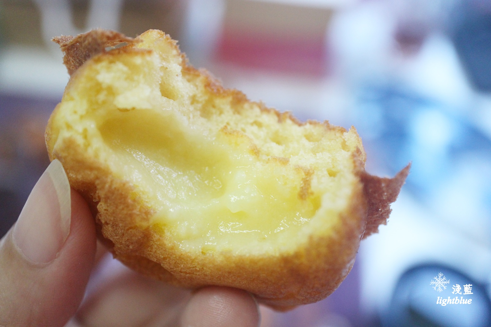 [ 內湖．葫洲站美食 ] 淺藍 × 喜恩雞蛋糕～飄香巷弄的銅板美食，十餘種口味包餡雞蛋糕（文末贈獎）