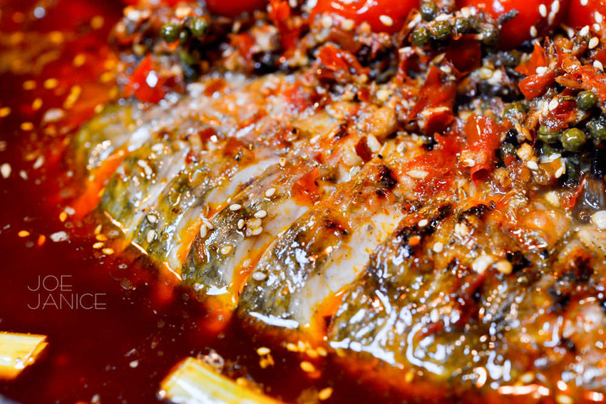 板橋美食【紅門宴川味麻辣鴛鴦鍋】烤魚結合火鍋 辣中帶麻烤魚乾鍋