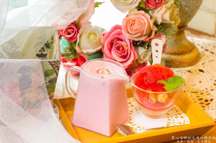 高雄新興︱戀家×咖啡×慢食×鄉村雜貨×手作教室　冬天，就該在鄉村風格的溫暖氛圍中，囂張吃草莓！！