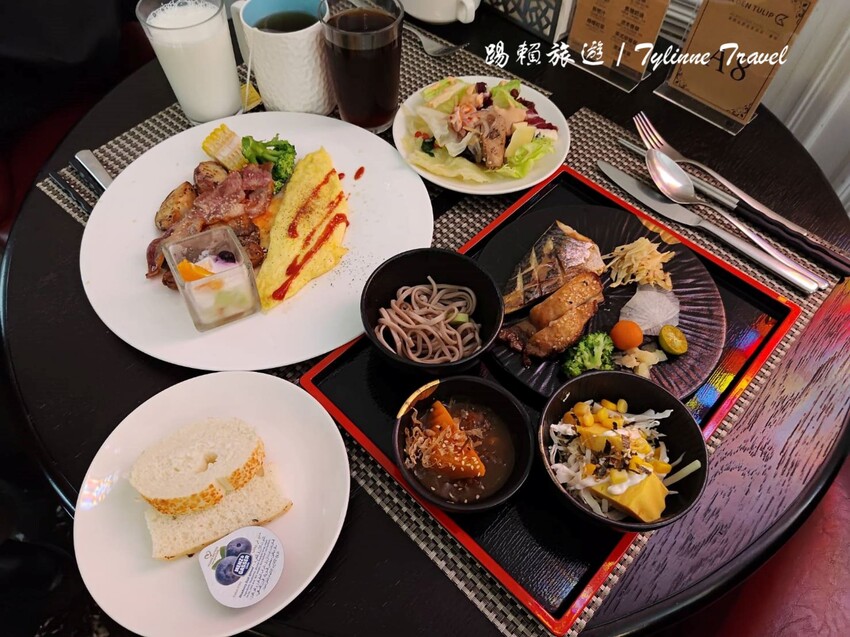 台南住宿首選!榮興金鬱金香酒店歐式風情 台式滷肉飯早餐超滿足。