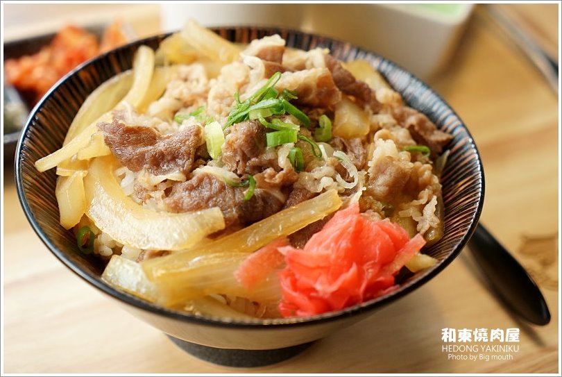 【桃園美食】和東燒肉屋‧平日午間限定的美味丼飯!大理石雪花牛肉丼推薦!