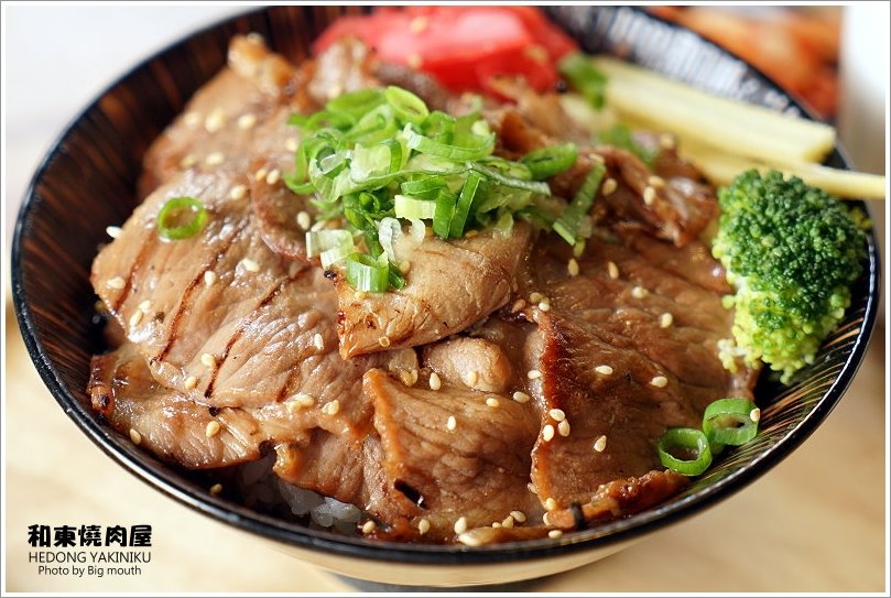 【桃園美食】和東燒肉屋‧平日午間限定的美味丼飯!大理石雪花牛肉丼推薦!