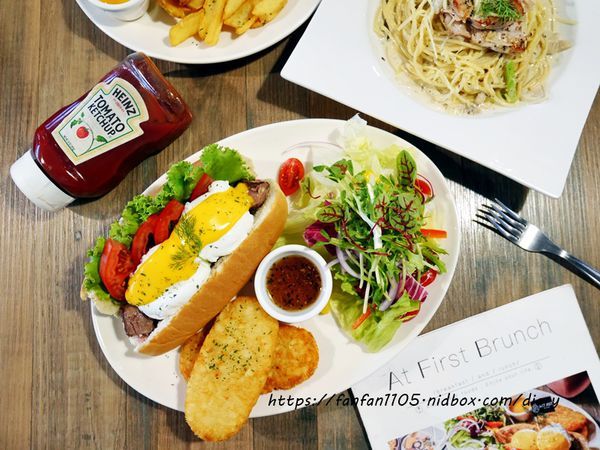 東區早午餐推薦【At • First Brunch 緣來-忠孝店】#起司瀑布 #班尼蛋 #大份量早午餐 #國父紀念館早午餐推薦 (9).JPG