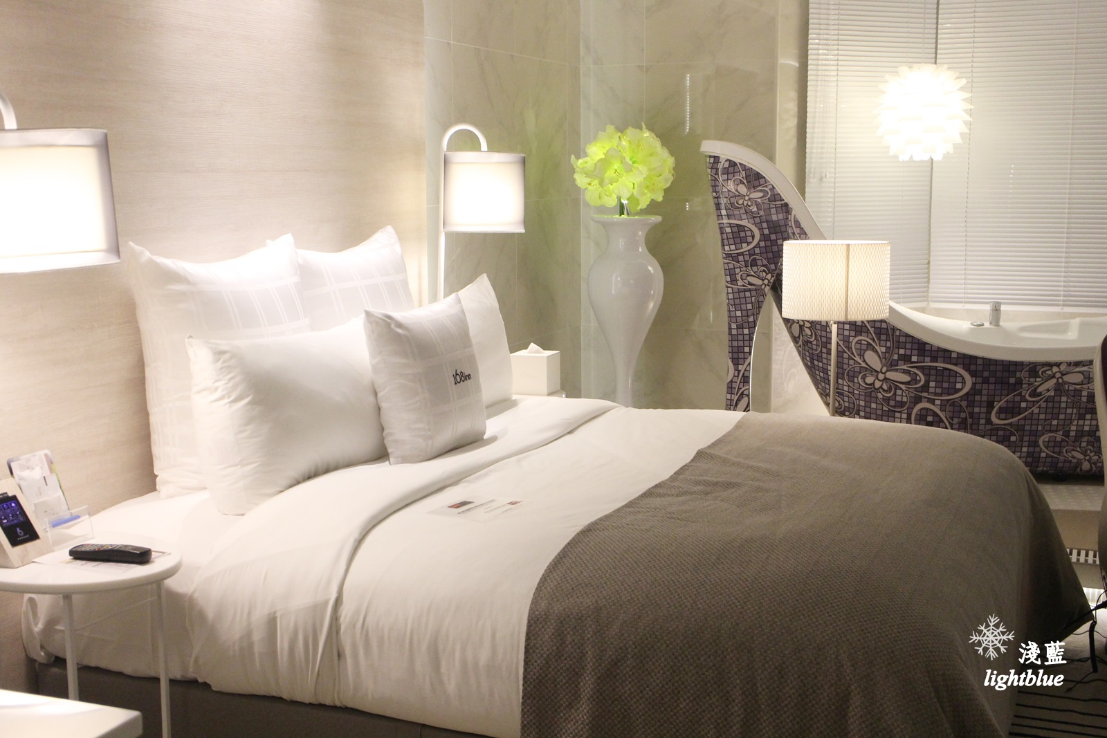 桃園住宿:淺藍 × 6星旅館~168inn集團7月新開幕桃園最大高級汽車旅館