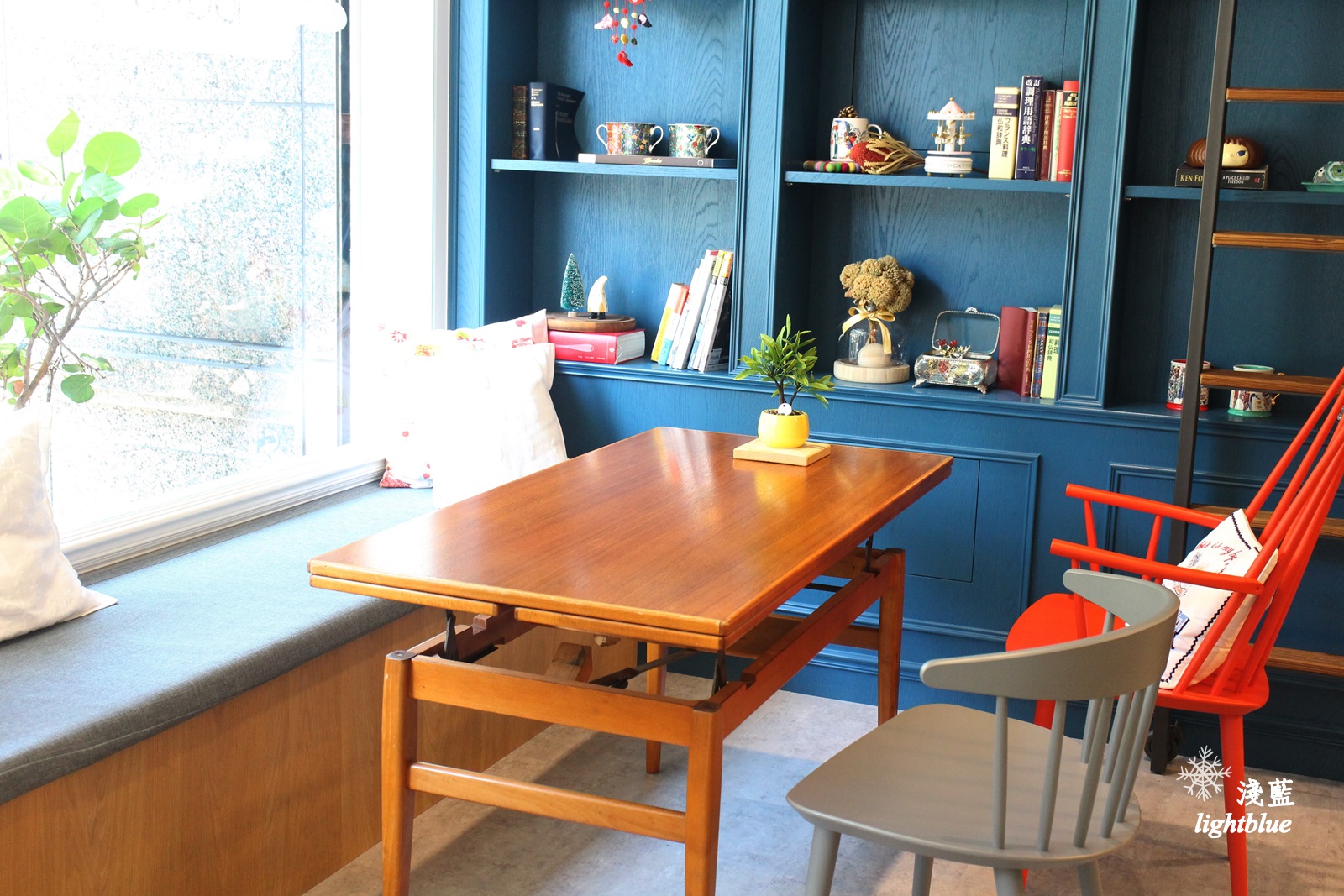 [ 內湖美食 ] 淺藍 × Home Bakery～超好拍歐式浪漫佈置與家常手作甜點