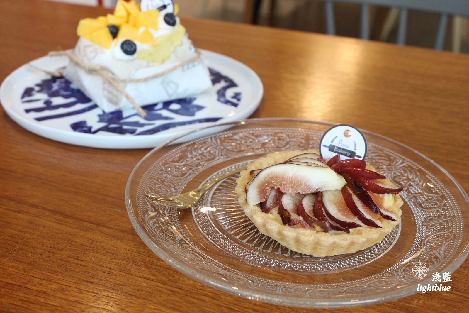 [ 內湖美食 ] 淺藍 × Home Bakery～超好拍歐式浪漫佈置與家常手作甜點