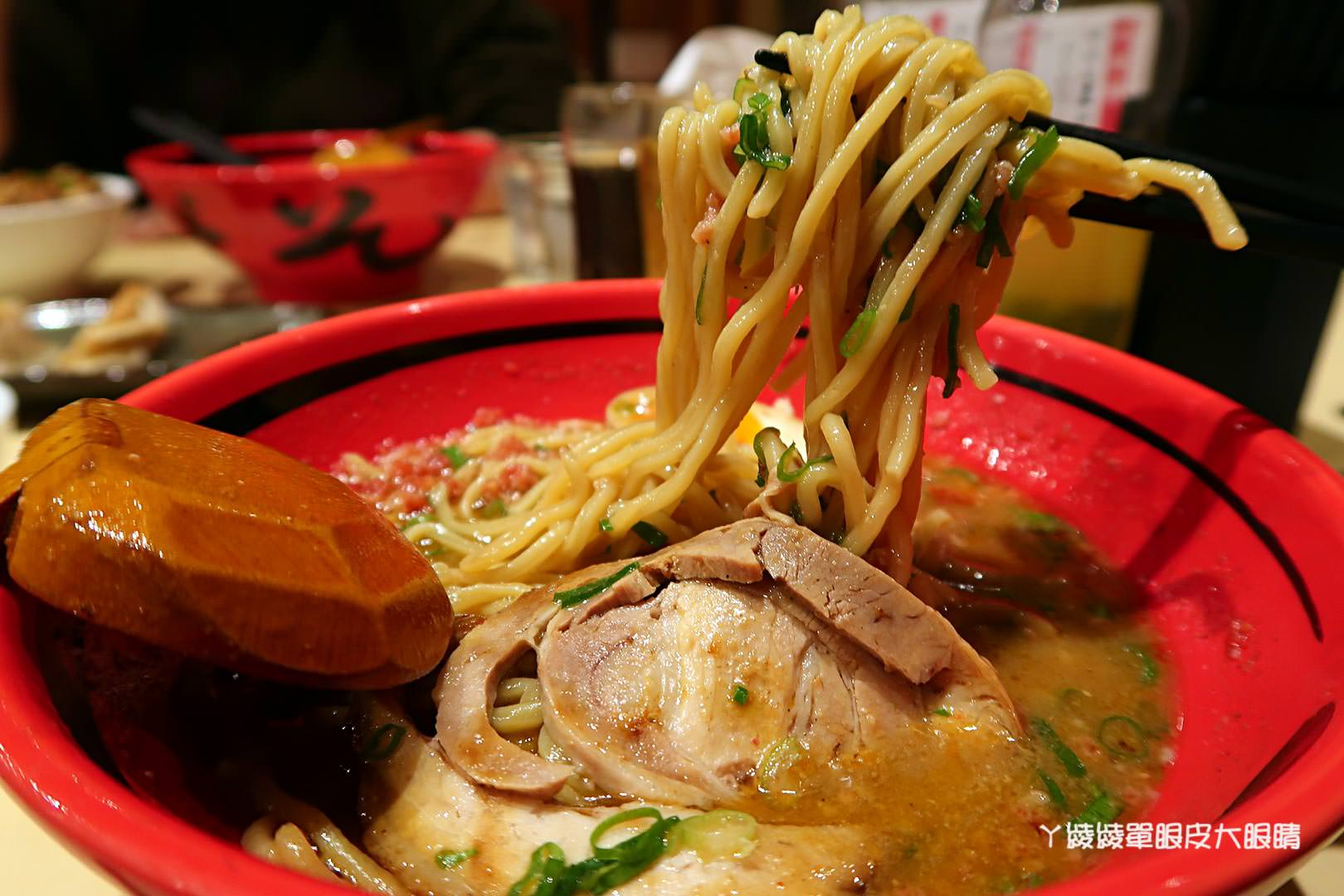 台中平價拉麵推薦｜一幻拉麵！中友百貨湯頭超蝦的北海道拉麵