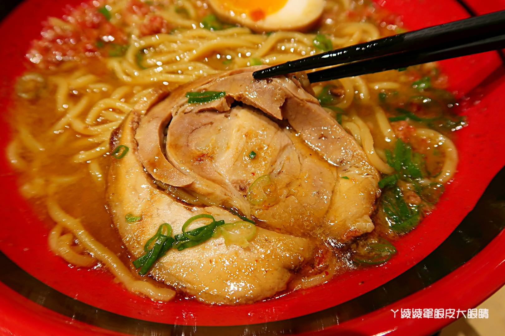 台中平價拉麵推薦｜一幻拉麵！中友百貨湯頭超蝦的北海道拉麵