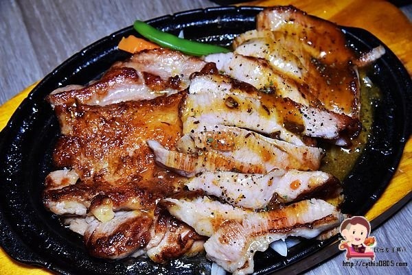 桃園龍潭美食-肉好吃牛排-平價大份量的牛排館,24盎司牛霸好逼人 (邀約) @民宿女王芽月-美食.旅遊.全台趴趴走