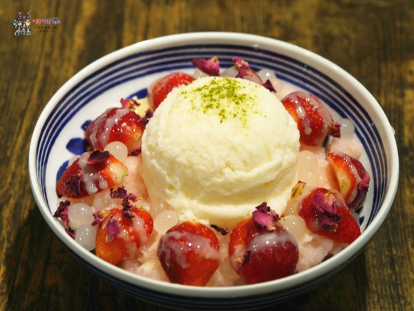 桃園美食,八德美食,綿綿冰,芋泥冰,草莓冰,甜點