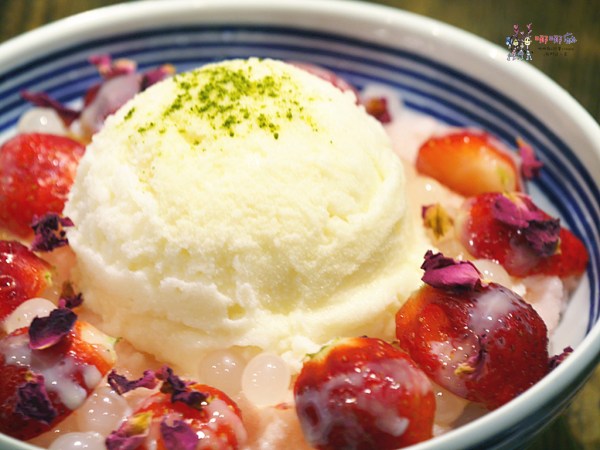 桃園美食,八德美食,綿綿冰,芋泥冰,草莓冰,甜點