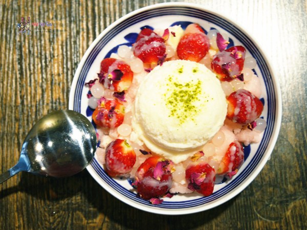 桃園美食,八德美食,綿綿冰,芋泥冰,草莓冰,甜點