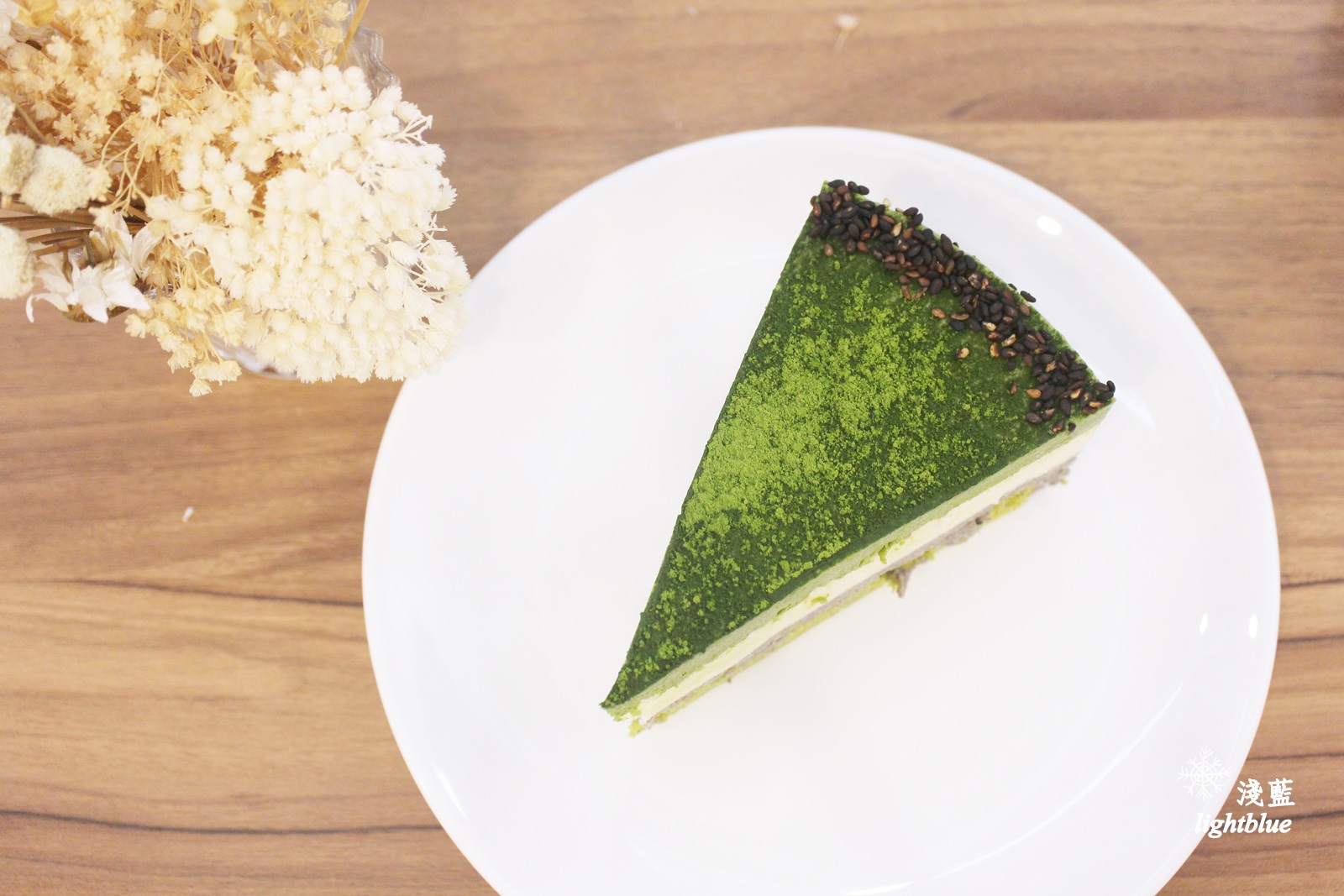 [ 國父紀念館美食 ] 淺藍 × sweet tooth～大份量小山園抹茶千層蛋糕