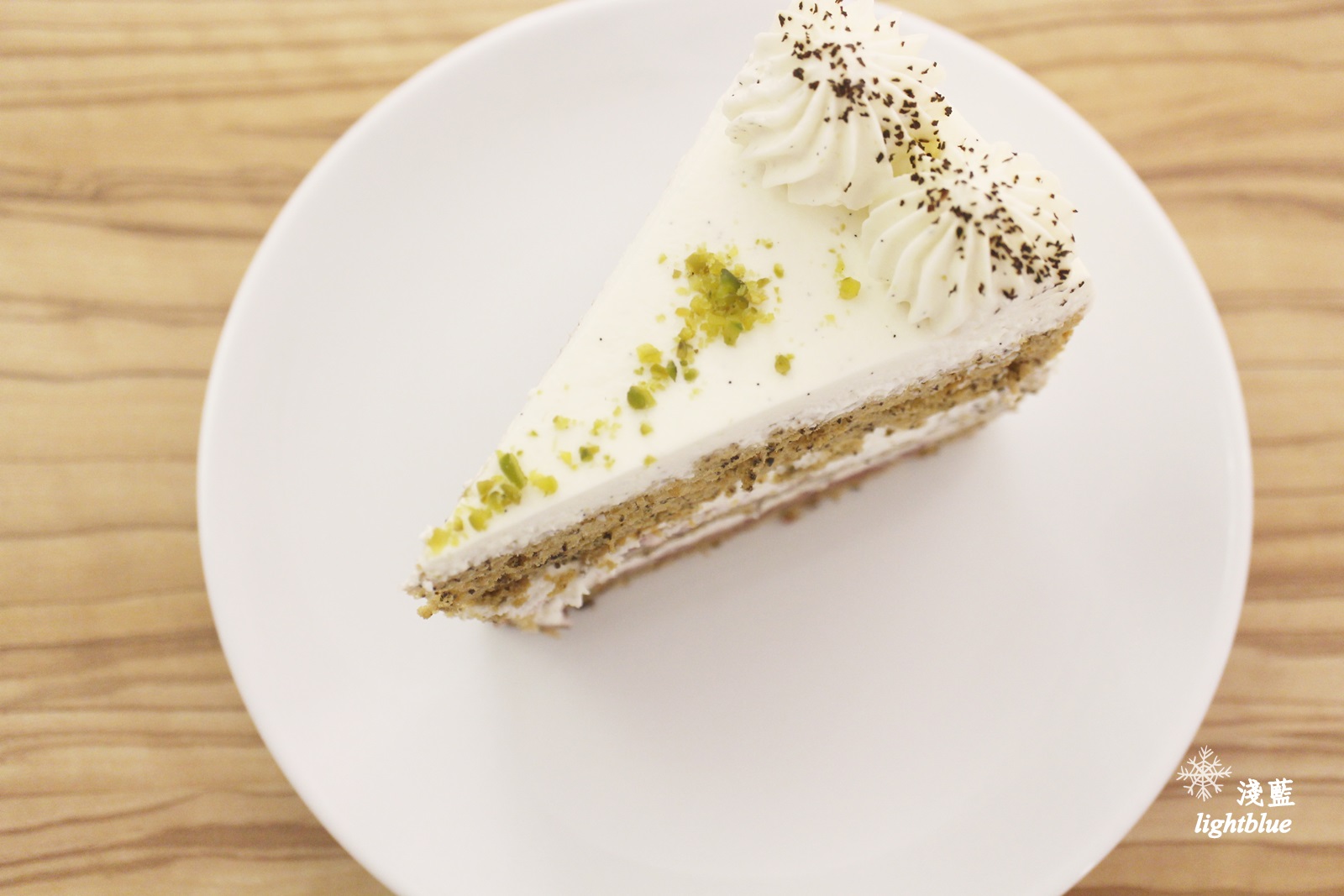 [ 國父紀念館美食 ] 淺藍 × sweet tooth～大份量小山園抹茶千層蛋糕