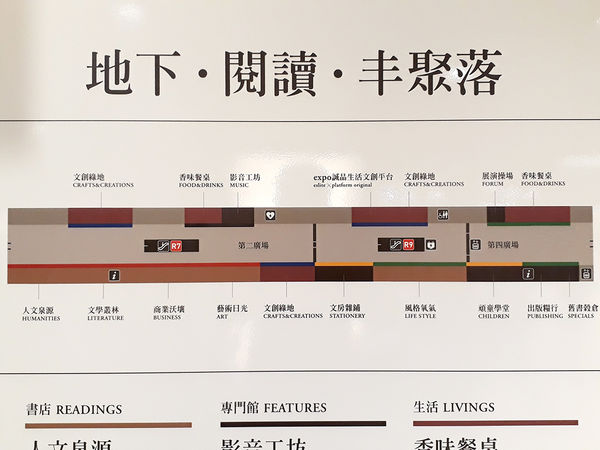 中山地下街08-導覽地圖