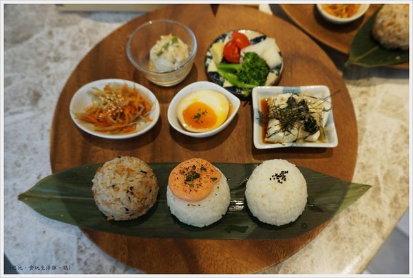 Cafe de RIZ-35-米飯圓圓飯糰餐(日本宮城明太子).JPG