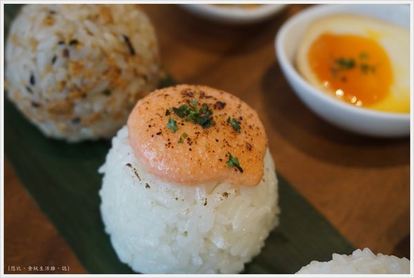 Cafe de RIZ-41-米飯圓圓飯糰餐(日本宮城明太子).JPG