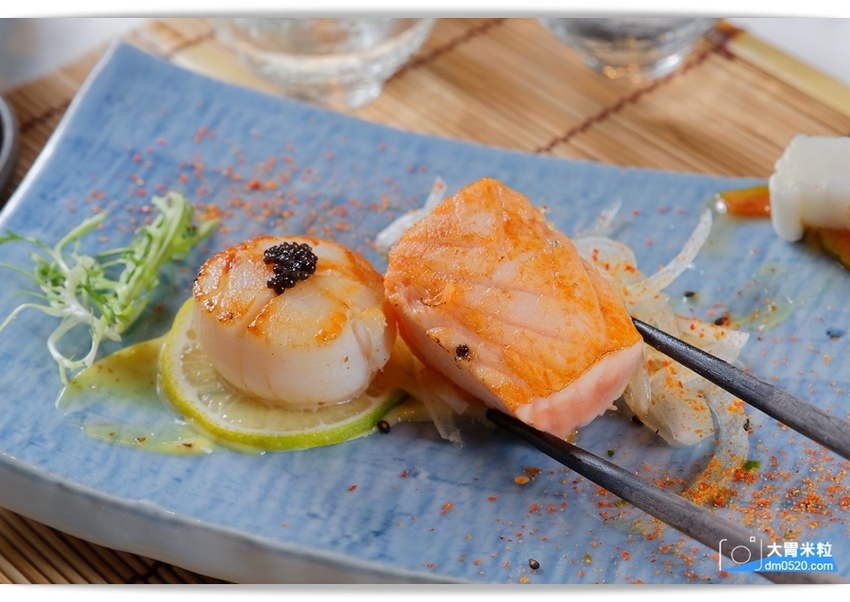 桃園日式料理推薦,森料理,時尚日式禪風庭院造景餐廳,嚐著珍貴日本A5+和牛~小小一口真銷魂,桃園海鮮餐廳推薦,桃園商務會議/家庭聚餐/尾牙宴客/包廂餐廳推薦, - 大胃米粒 DAVID & M