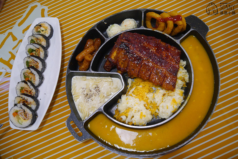 嘉義美食x韓式料理x史丹利 芝士排骨