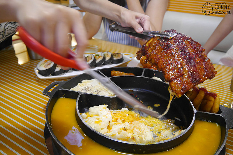 嘉義美食x韓式料理x史丹利 芝士排骨