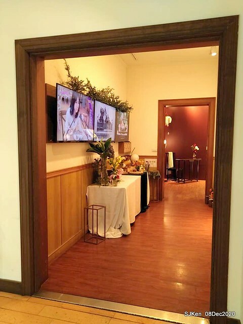 Afternoon Tea at Gen Sun Lin-Jen Residence , SJKen, Taipei, Taiwan, Dec 8, 2020.