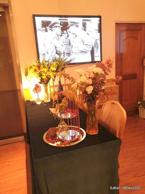 Afternoon Tea at Gen Sun Lin-Jen Residence , SJKen, Taipei, Taiwan, Dec 8, 2020.