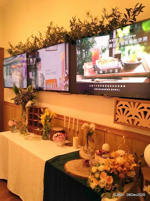 Afternoon Tea at Gen Sun Lin-Jen Residence , SJKen, Taipei, Taiwan, Dec 8, 2020.