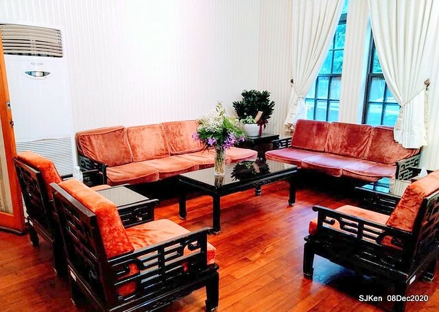 Afternoon Tea at Gen Sun Lin-Jen Residence , SJKen, Taipei, Taiwan, Dec 8, 2020.