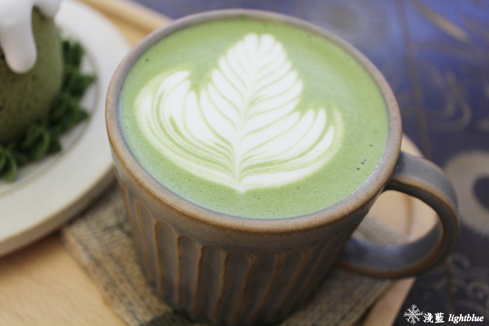 [ 北門站．迪化街美食 ] 淺藍 × Arukinomoli 有木之森 Cafe～每日限量四份的萬聖節限定版布丁，抹茶控大愛的綠一抹生乳戚風