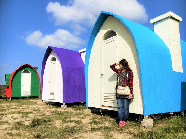 線西可築夢合掌屋：【彰化線西景點】可築夢合掌屋~夢幻繽紛的童話小屋