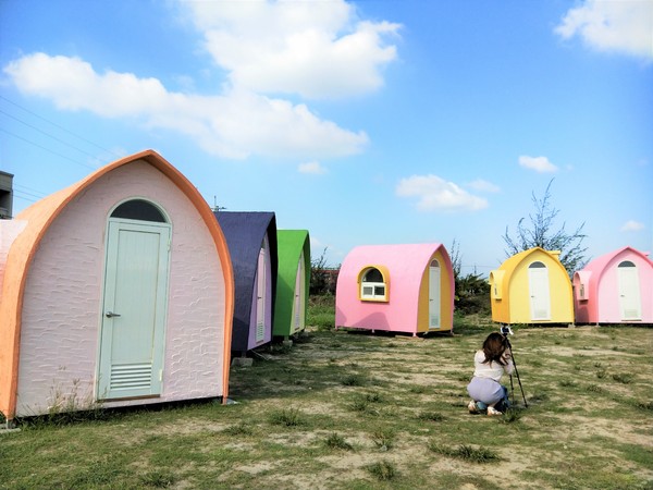 線西可築夢合掌屋：【彰化線西景點】可築夢合掌屋~夢幻繽紛的童話小屋