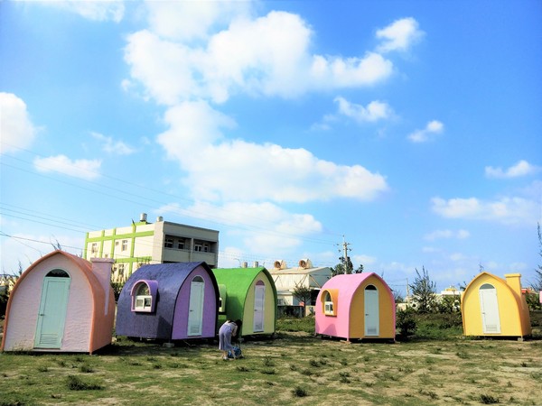 線西可築夢合掌屋：【彰化線西景點】可築夢合掌屋~夢幻繽紛的童話小屋