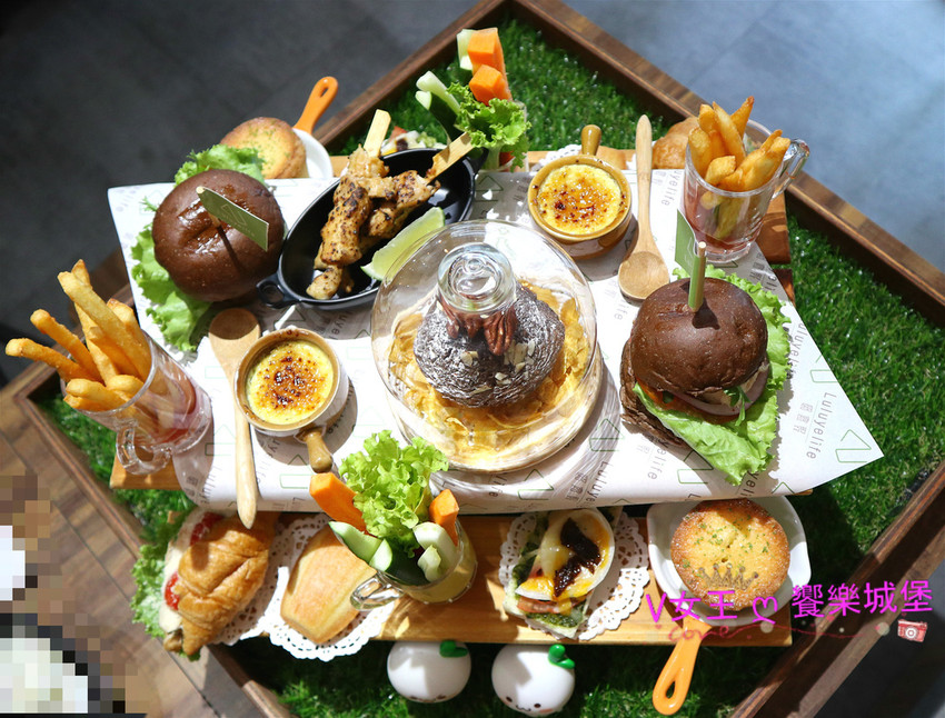 【台北信義安和美食】璐露野生活 LULUYELIFE CAFÉ 野餐餐廳 ~ 誰說不能在室內野餐，華麗的雙人派對野餐桌，跟姊妹享受不被風吹日曬的野餐日
