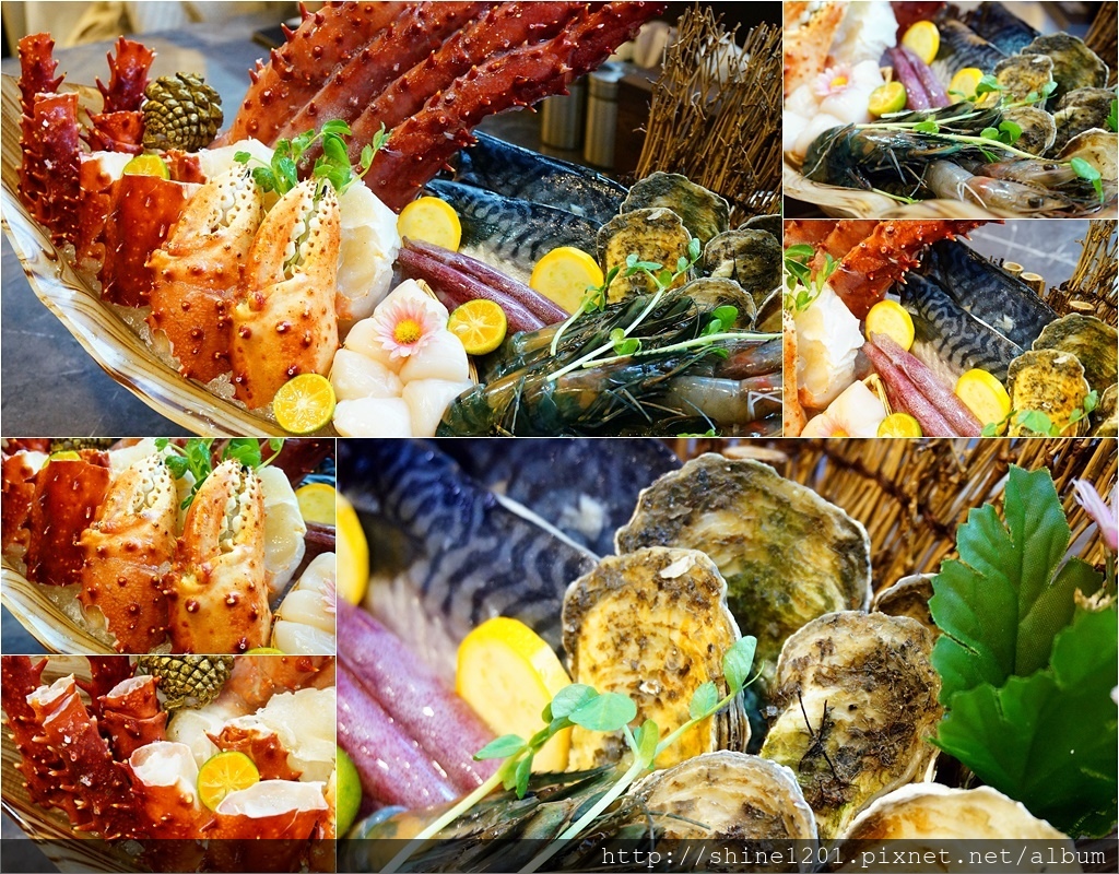 板橋吃到飽.日式料理吃到飽. 原月帝王蟹