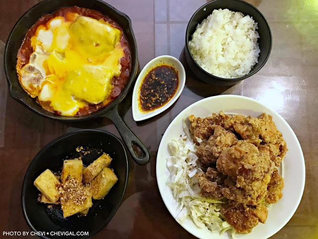 台中南屯│Noline食堂＊山盛炸雞丼份量多到小心山崩，還有讓人香到哭的斐濟風漢堡排飯