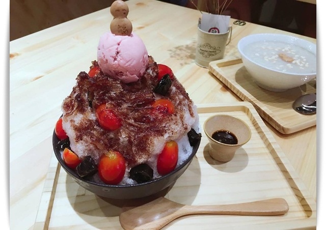 夏天的味道,小小不倒翁剉冰好可愛!! - 「甜薏点」