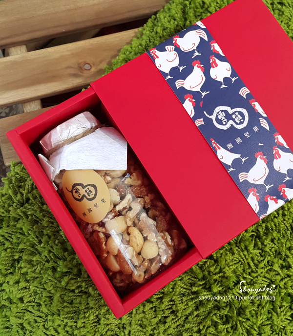 團圓堅果：【健康零嘴】團圓堅果 金雞雙喜團圓禮盒 茶香黑糖核桃X天然無調味綜合堅果