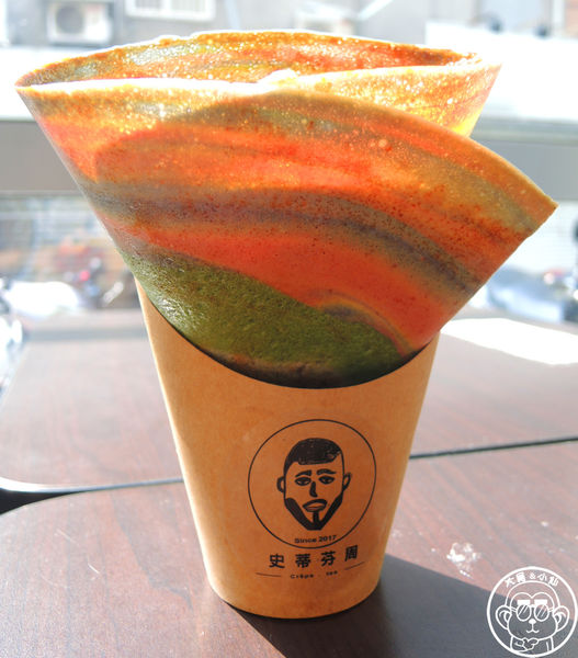 史蒂芬周彩虹可麗餅：呷飽祙【台北大安･史蒂芬周彩虹可麗餅】東區新崛起的彩虹旋風