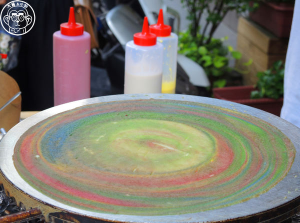 史蒂芬周彩虹可麗餅：呷飽祙【台北大安･史蒂芬周彩虹可麗餅】東區新崛起的彩虹旋風